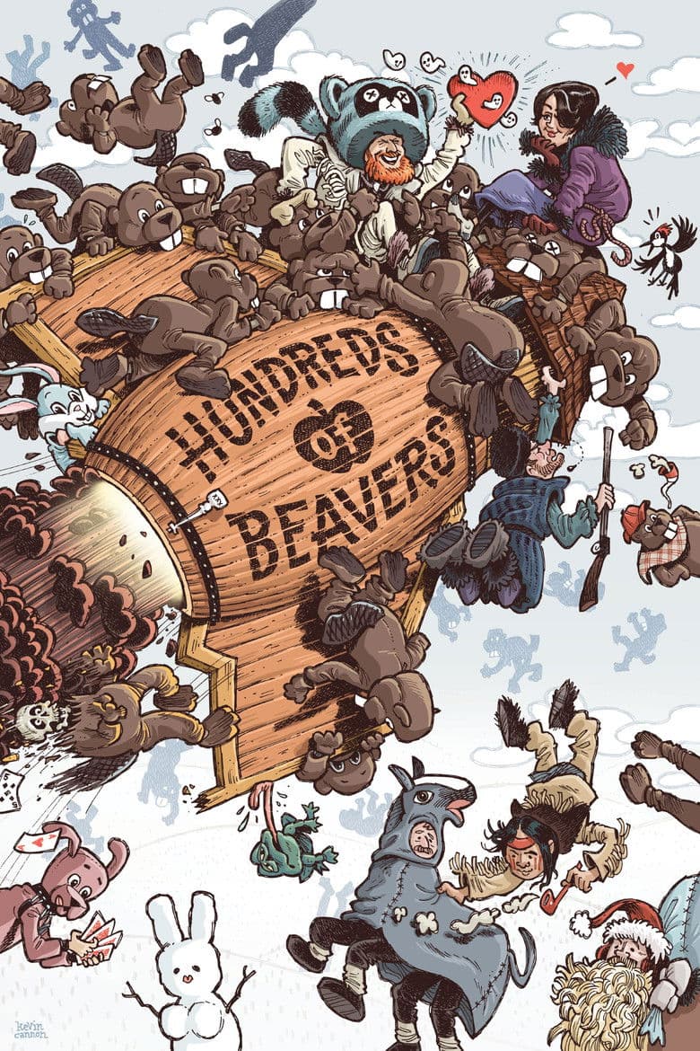 Hundreds of Beavers poster