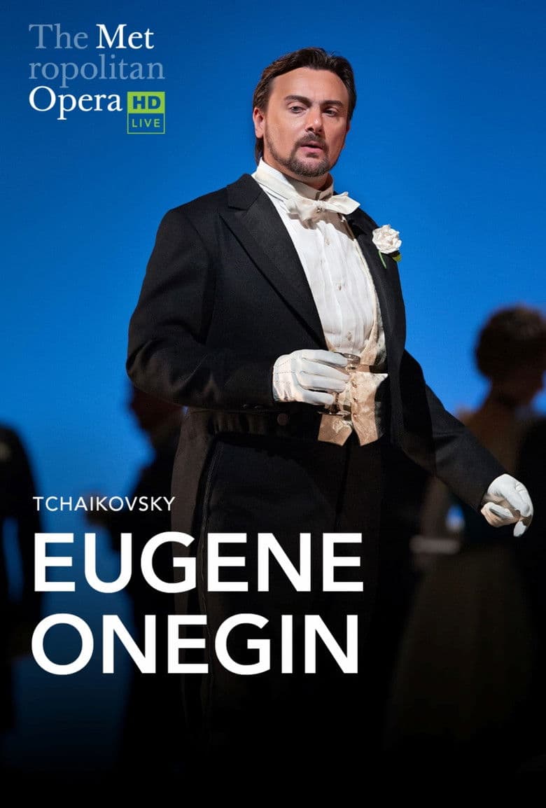 The Metropolitan Opera: Eugene Onegin poster