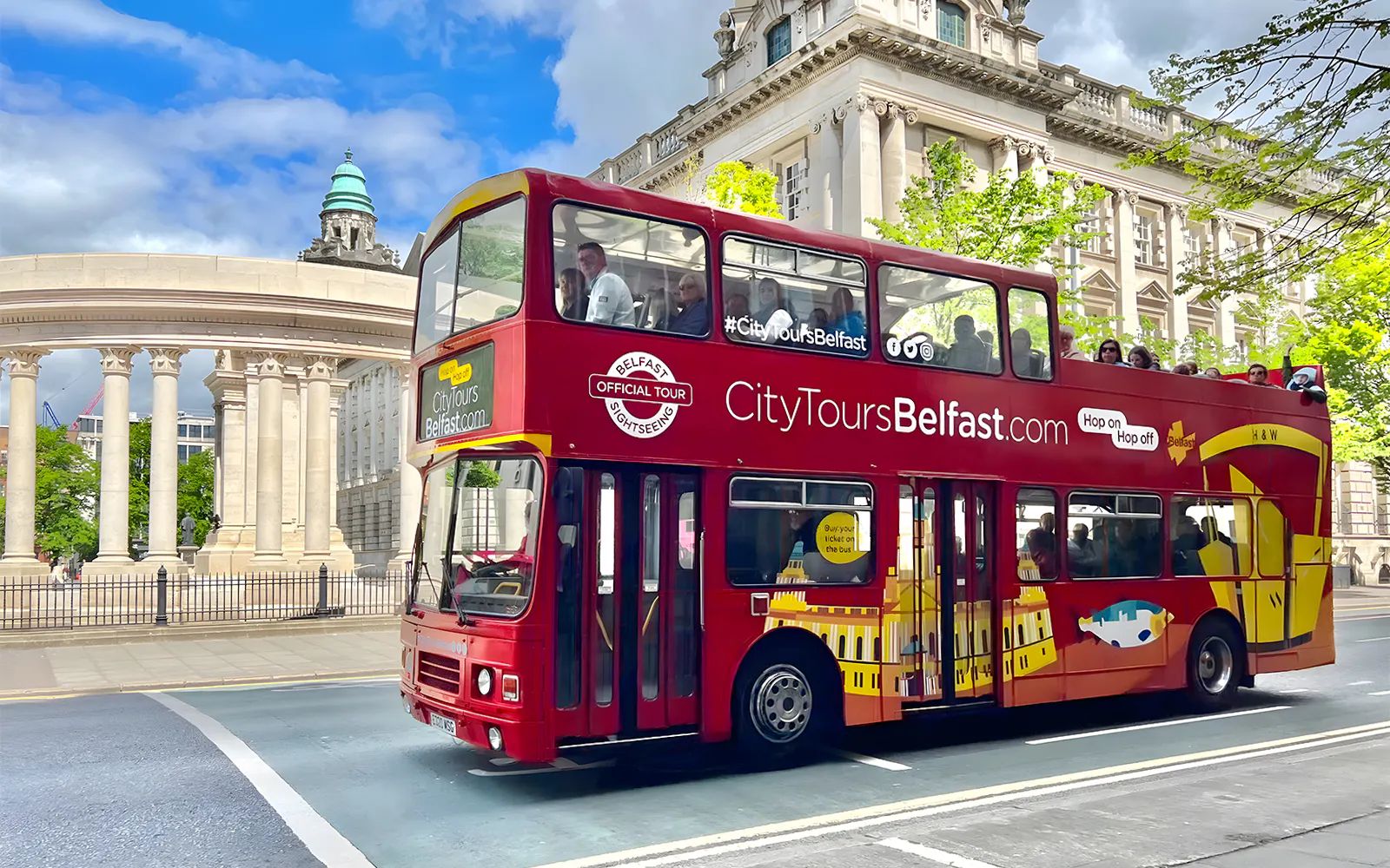 City Tours: Belfast Hop-on Hop-off Bus Tour — main image