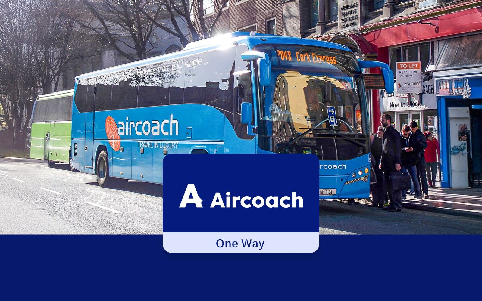 Aircoach One-Way Tickets: Dublin Airport to/from City Center — main image