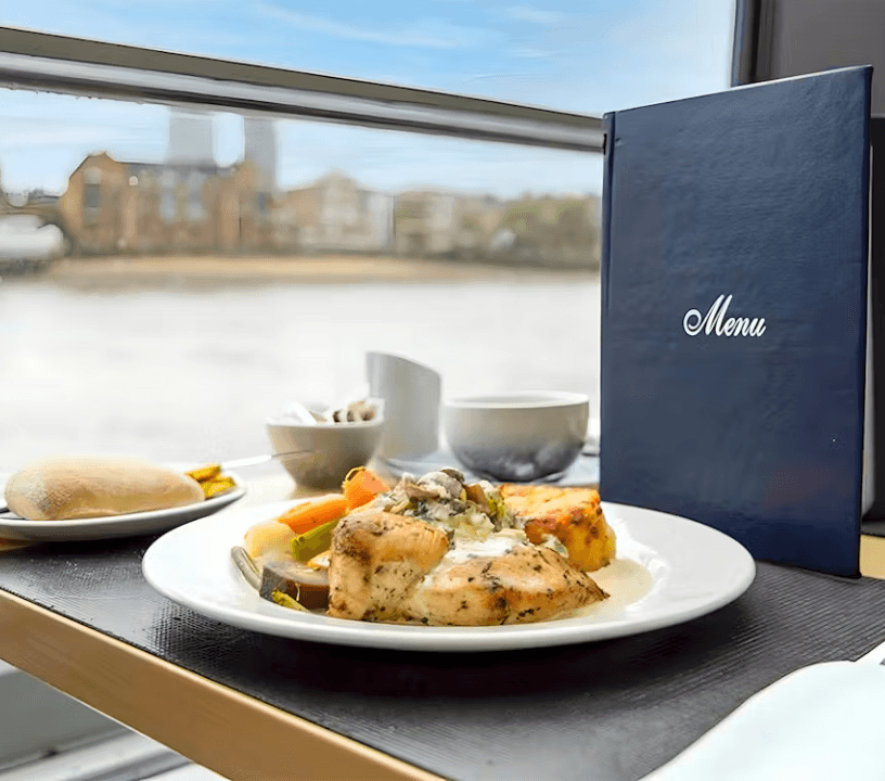 Thames River Lunch Cruise with 2-Course Meal, Coffee & Tea — gallery 3