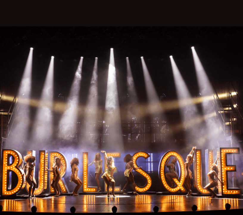 Production photograph from Burlesque The Musical