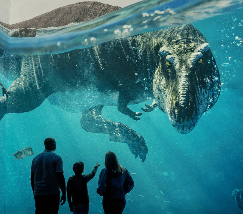 Production photograph from Prehistoric Planet: Discovering Dinosaurs