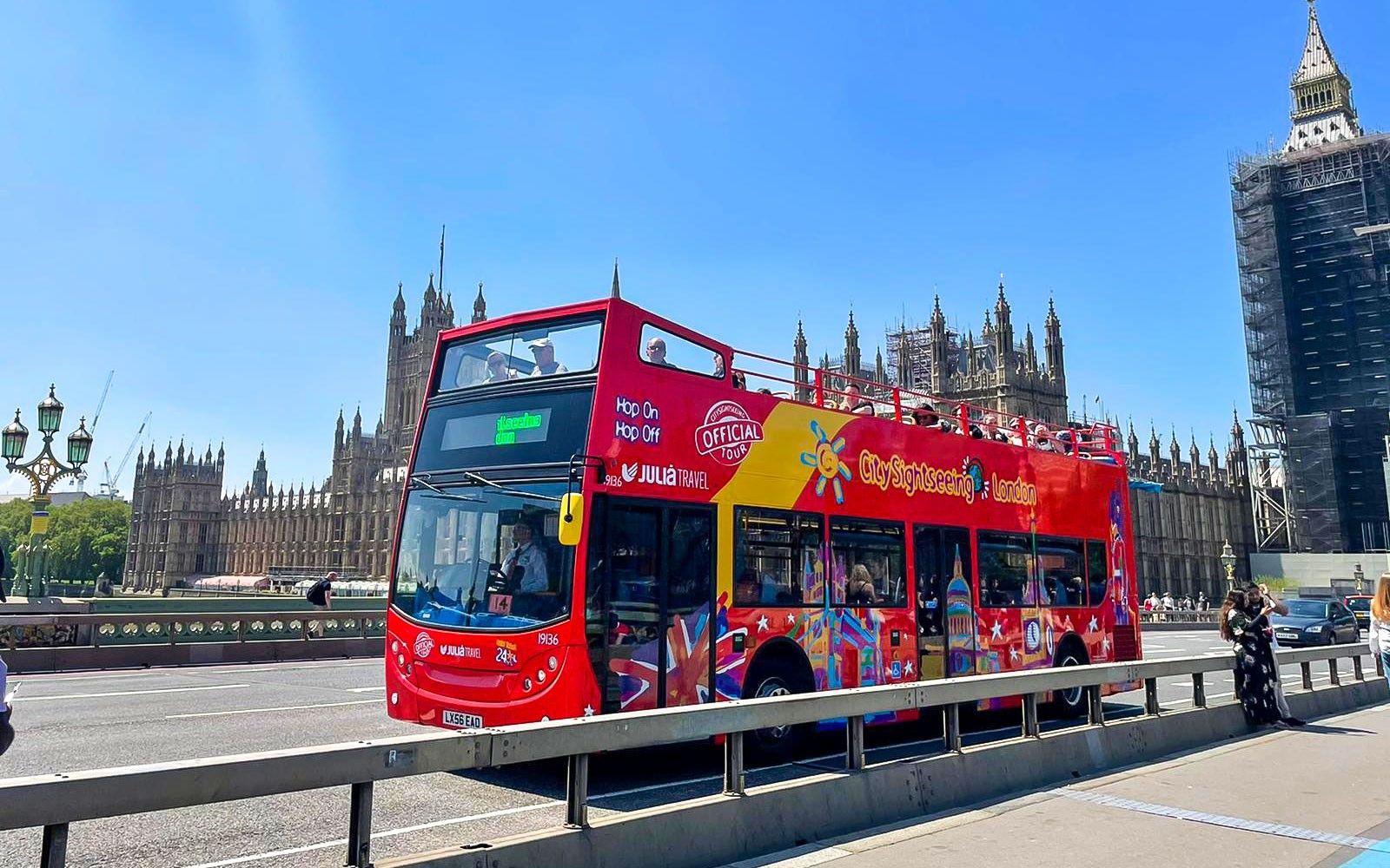 City Sightseeing: London Hop-on Hop-off Bus Tour with Optional Thames River Cruise — mobile