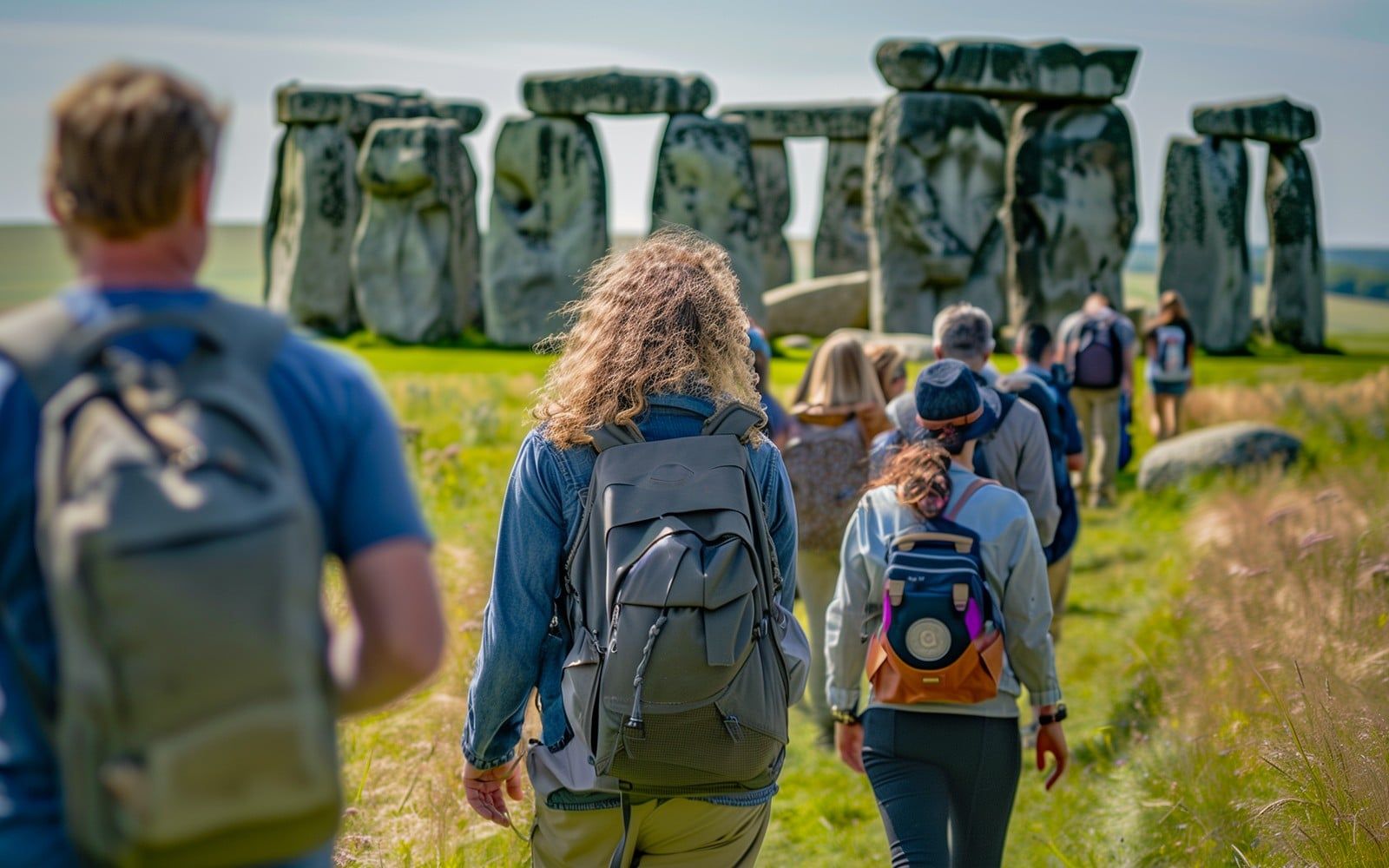 From London: Stonehenge Inner Circle Access & Windsor Day Trip — landscape