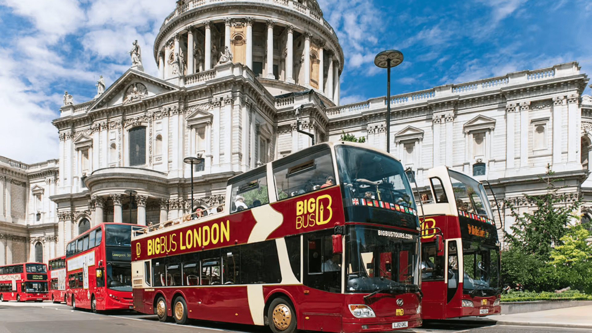 Big Bus: London Hop-on-Hop-off Bus Tour with Optional Thames River Cruise & Evening Tour — landscape