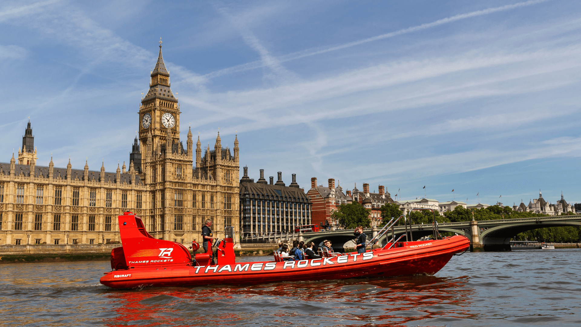 London: Thames Rockets Speedboat Experience — landscape