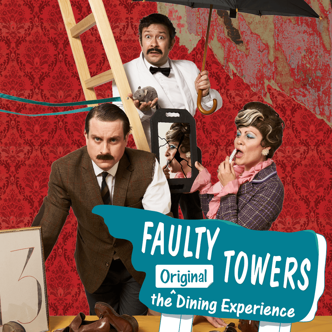 Production photograph from Faulty Towers The Dining Experience