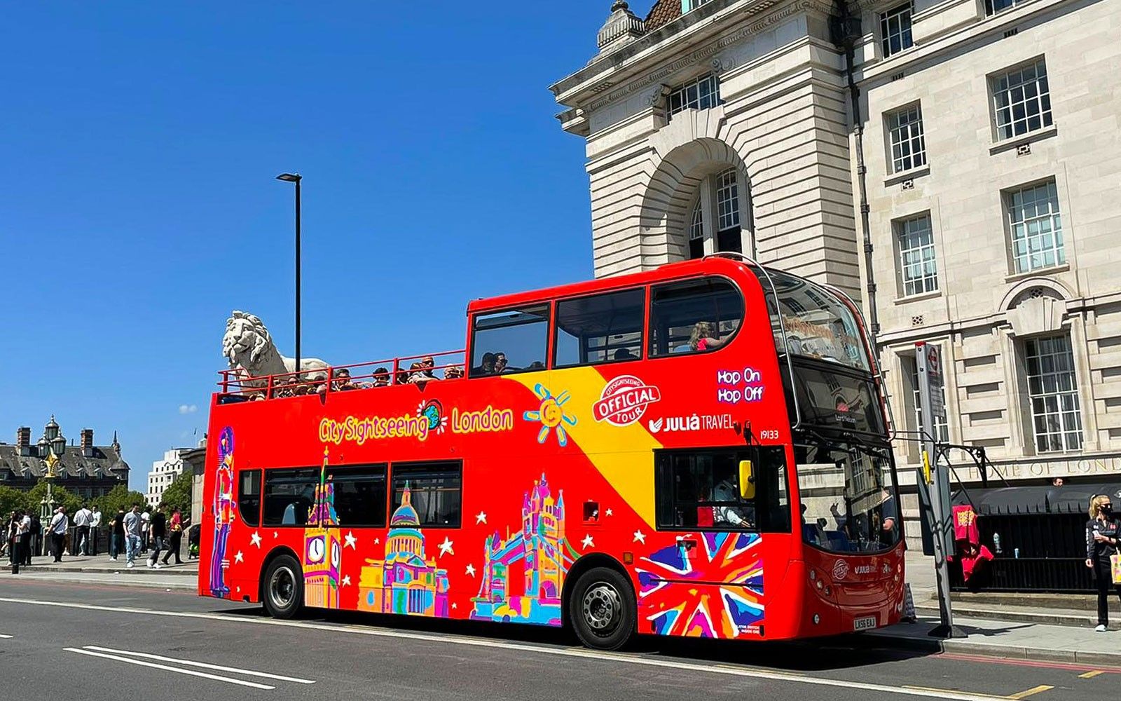 City Sightseeing: London Hop-on Hop-off Bus Tour with Optional Thames River Cruise — landscape