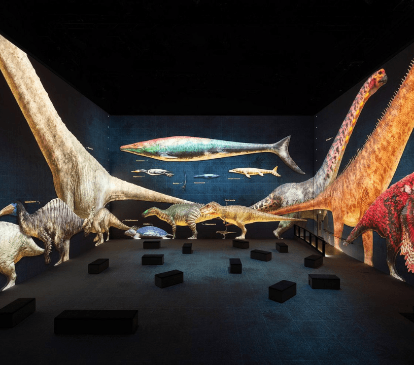 Production photograph from Prehistoric Planet: Discovering Dinosaurs