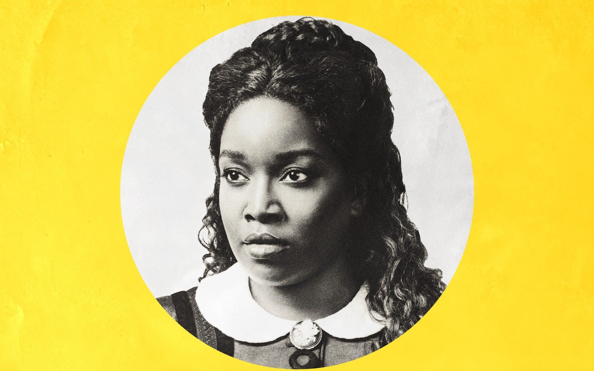 Lolly Adefope as Mary Todd Lincoln in Oh, Mary!, photo by Oliver Rosser