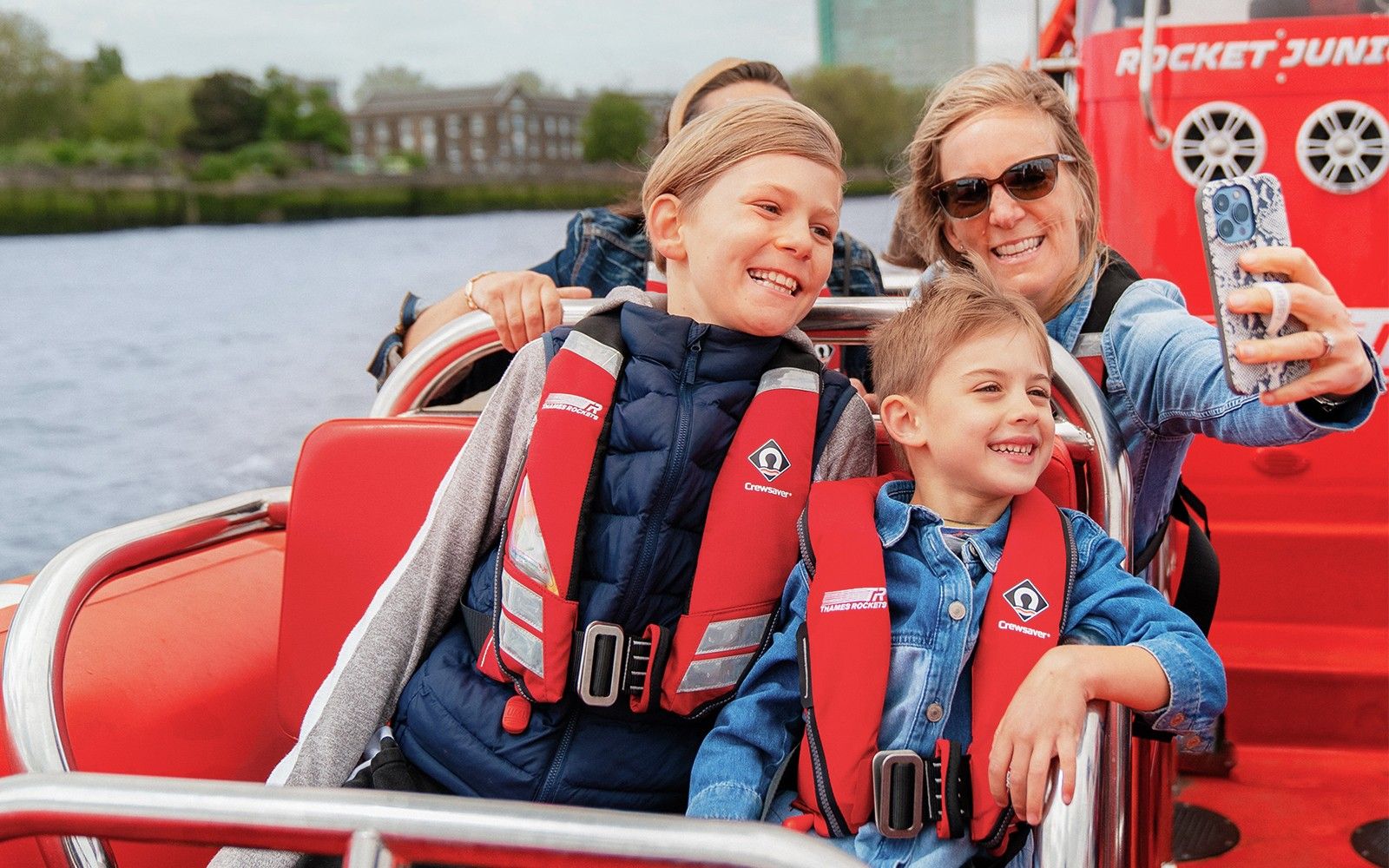 Thames River Speedboat Tour — portrait
