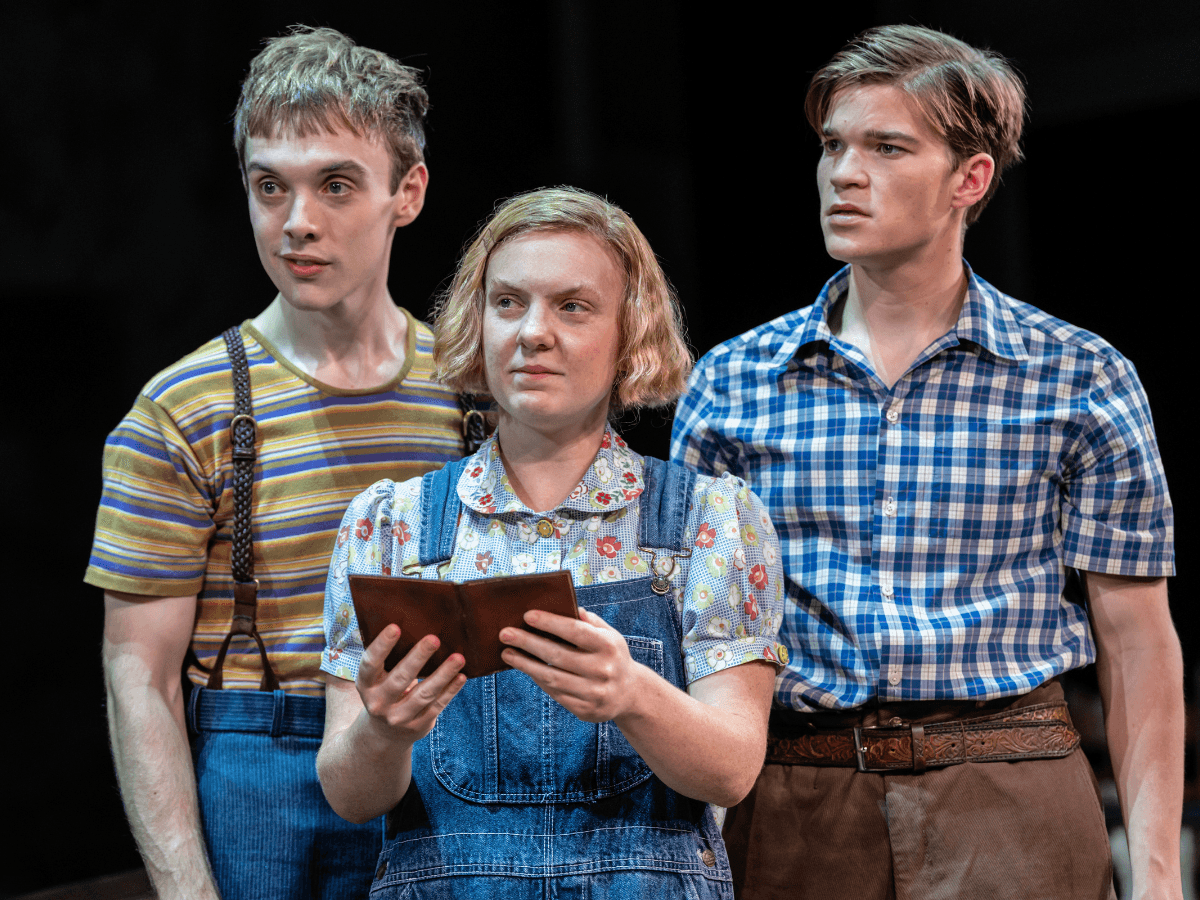 Actors performing "To Kill a Mockingbird" on West End stage
