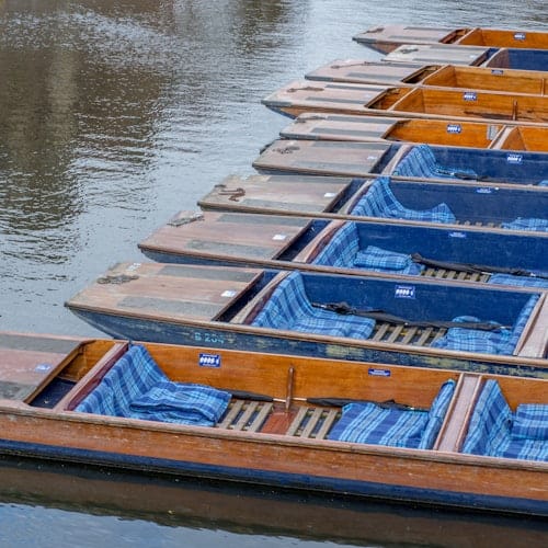 Cambridge University Punting Tour — portrait