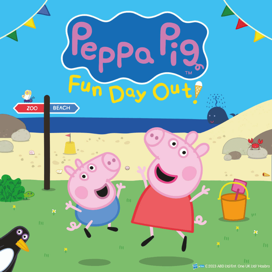 Production photograph from Peppa Pig's Big Family Show
