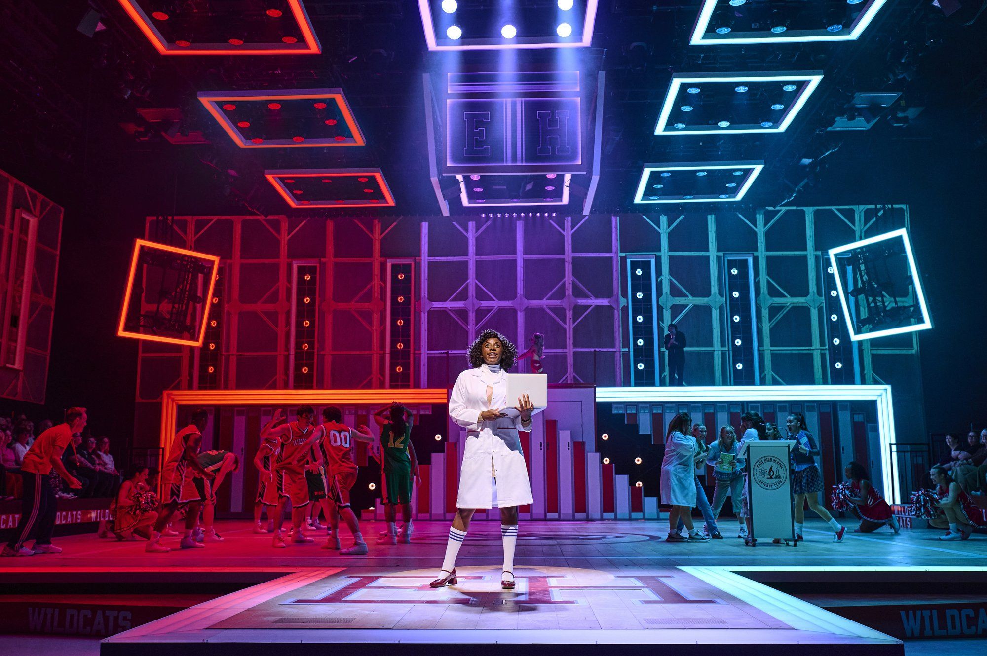 High School Musical — Char Burnett Full Company (photo: Matt Crockett)