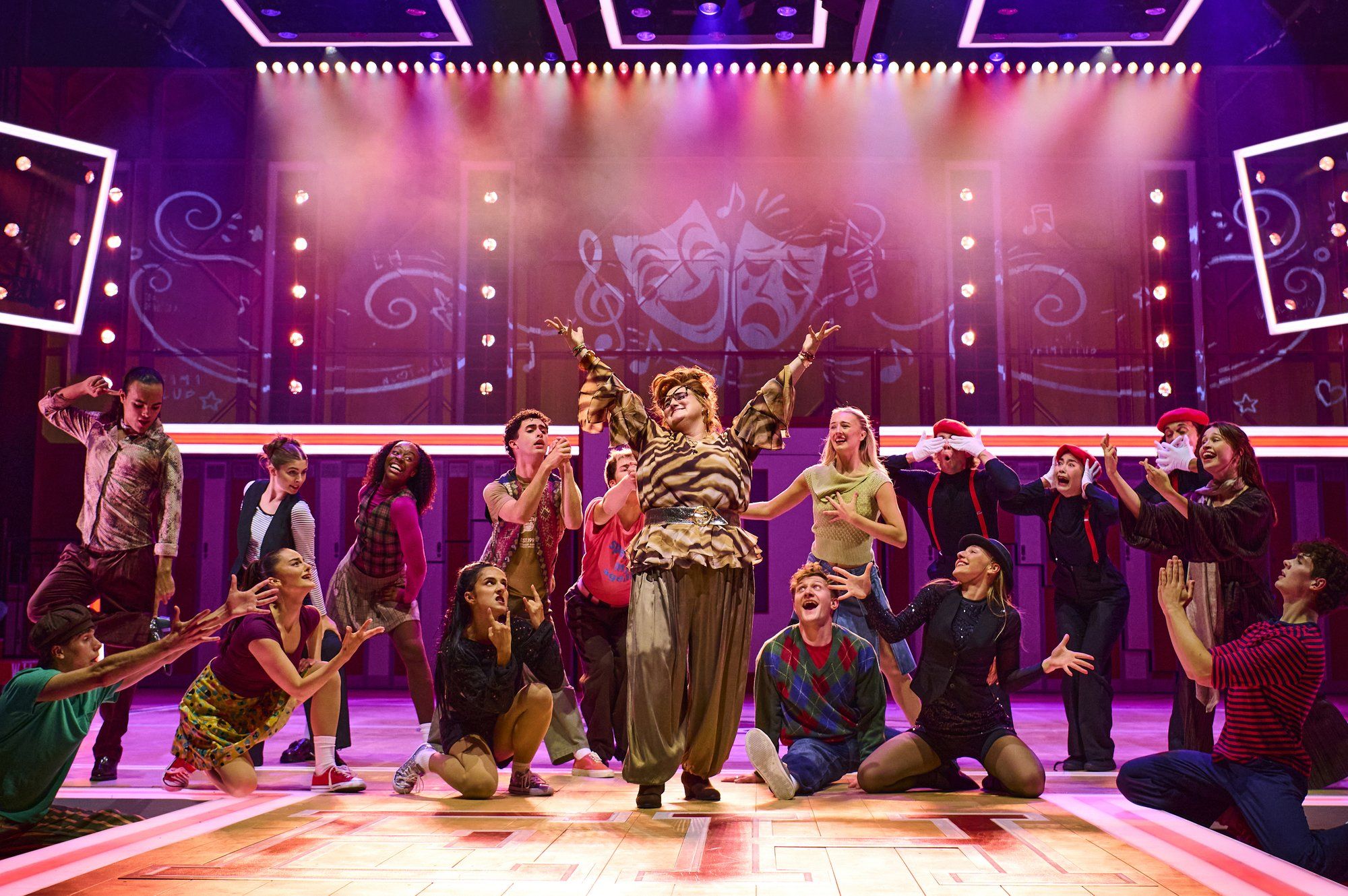 High School Musical — KayCee Stroh Full Company (photo: Matt Crockett)