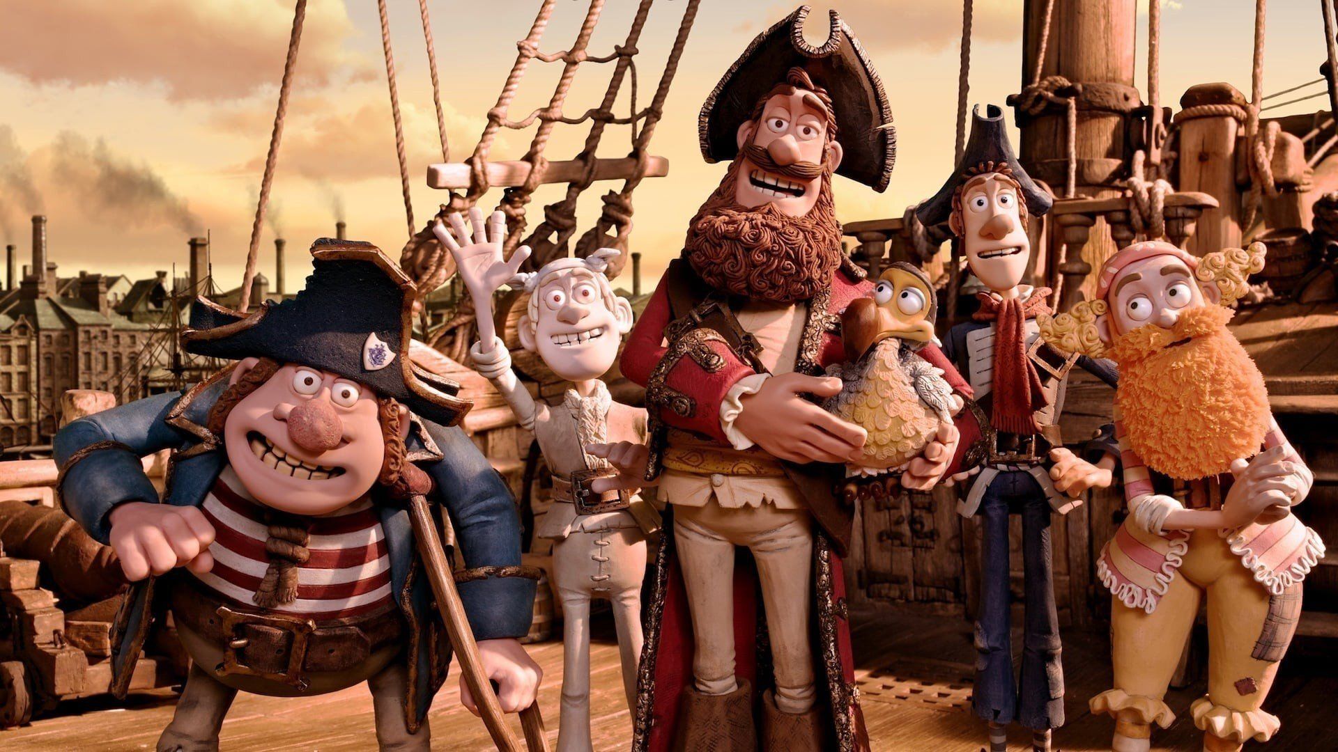 The Pirates! Band of Misfits (2012) backdrop