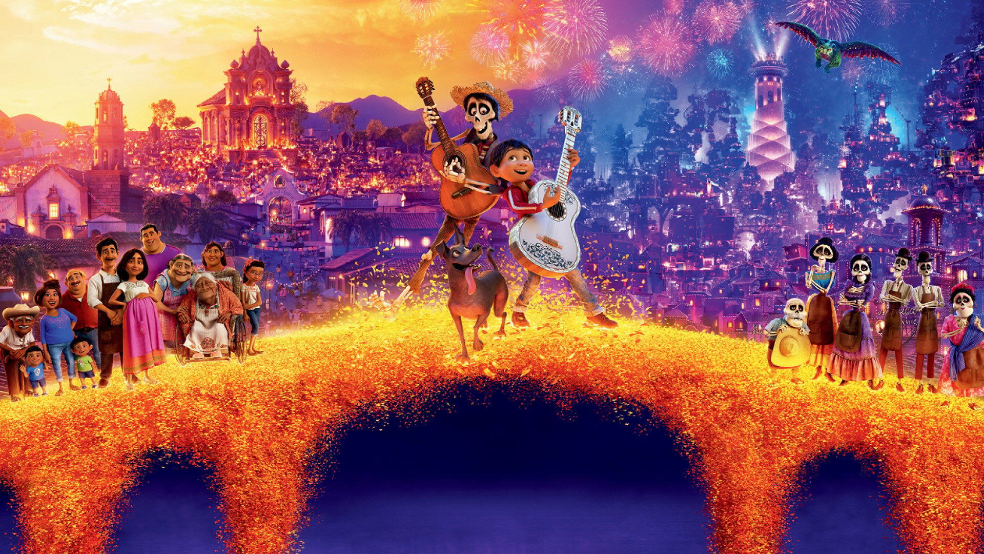 Coco (2017) backdrop