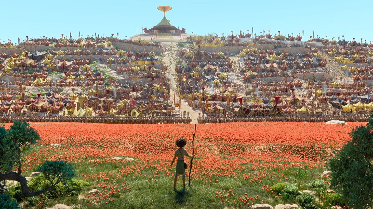 David (2025) backdrop