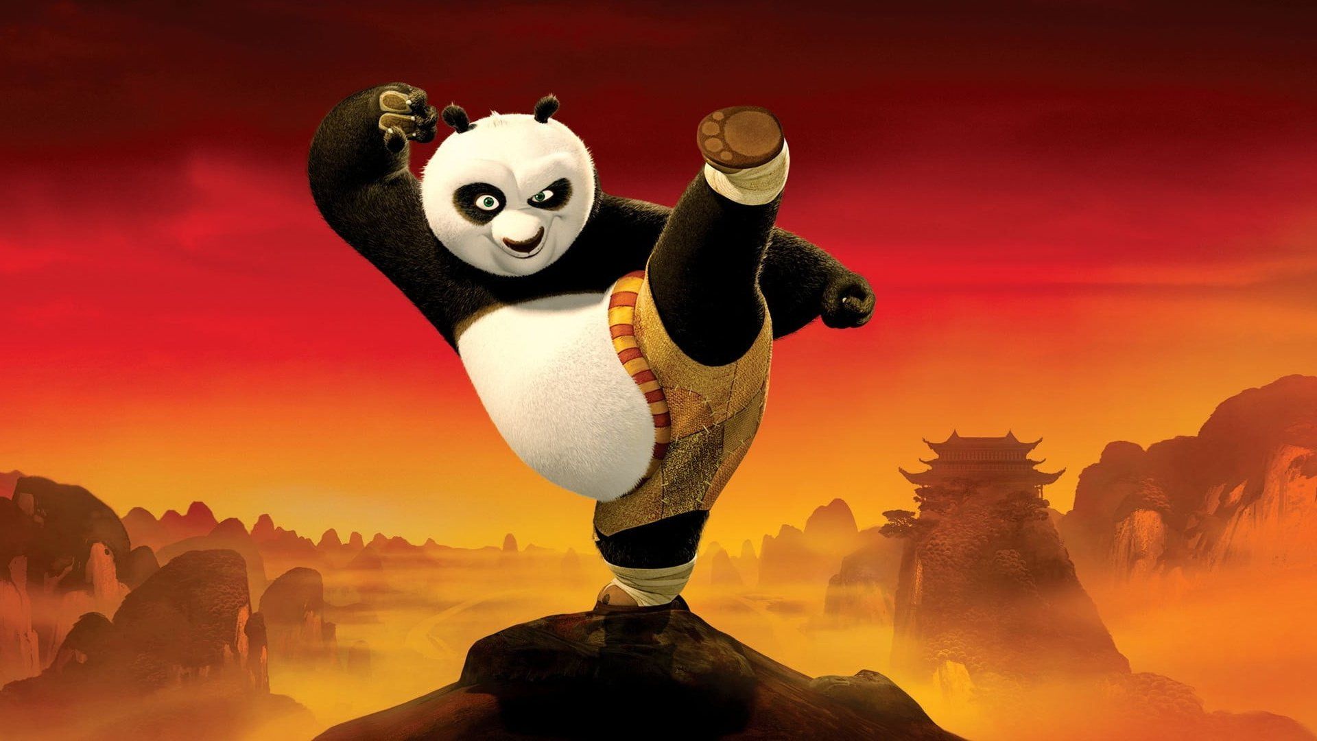 Kung Fu Panda (2008) backdrop