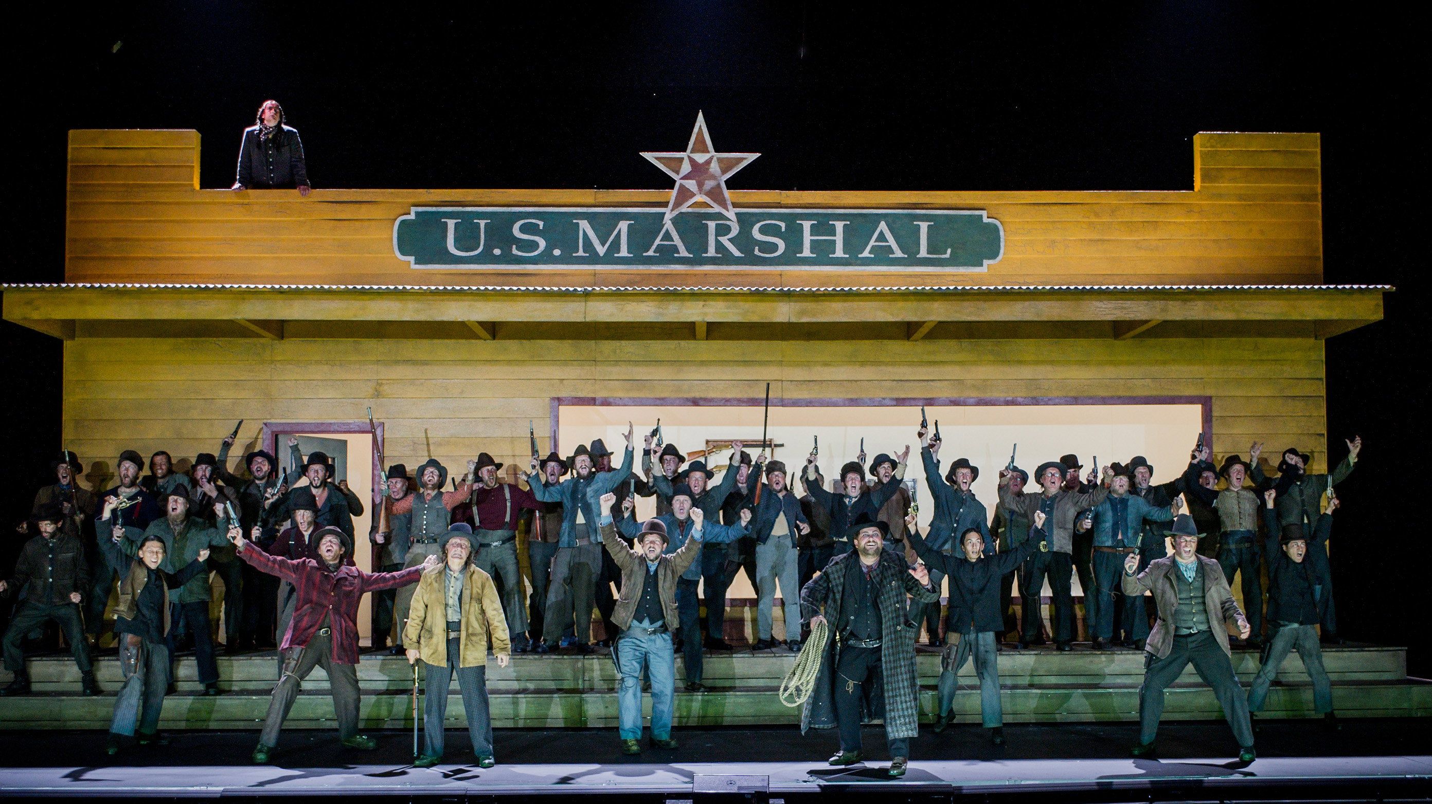 The Metropolitan Opera 2026/27: La Fanciulla del West (2027) backdrop