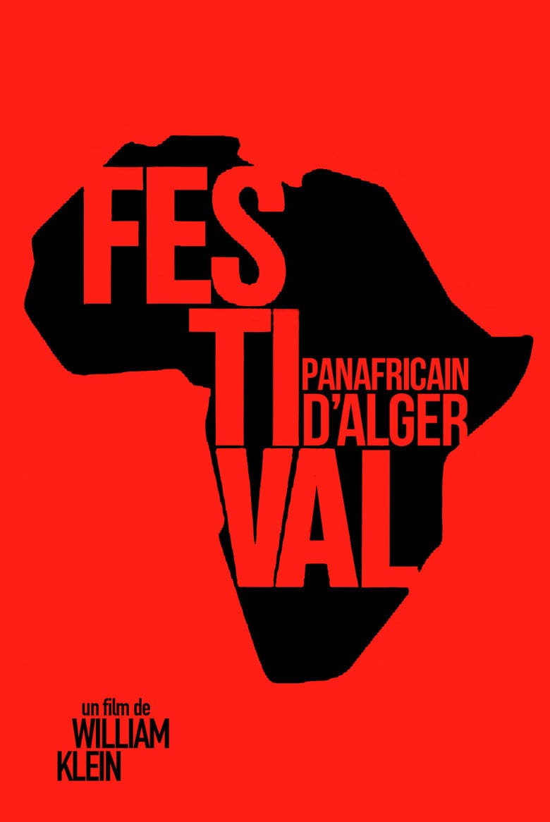 Festival panafricain d'Alger poster