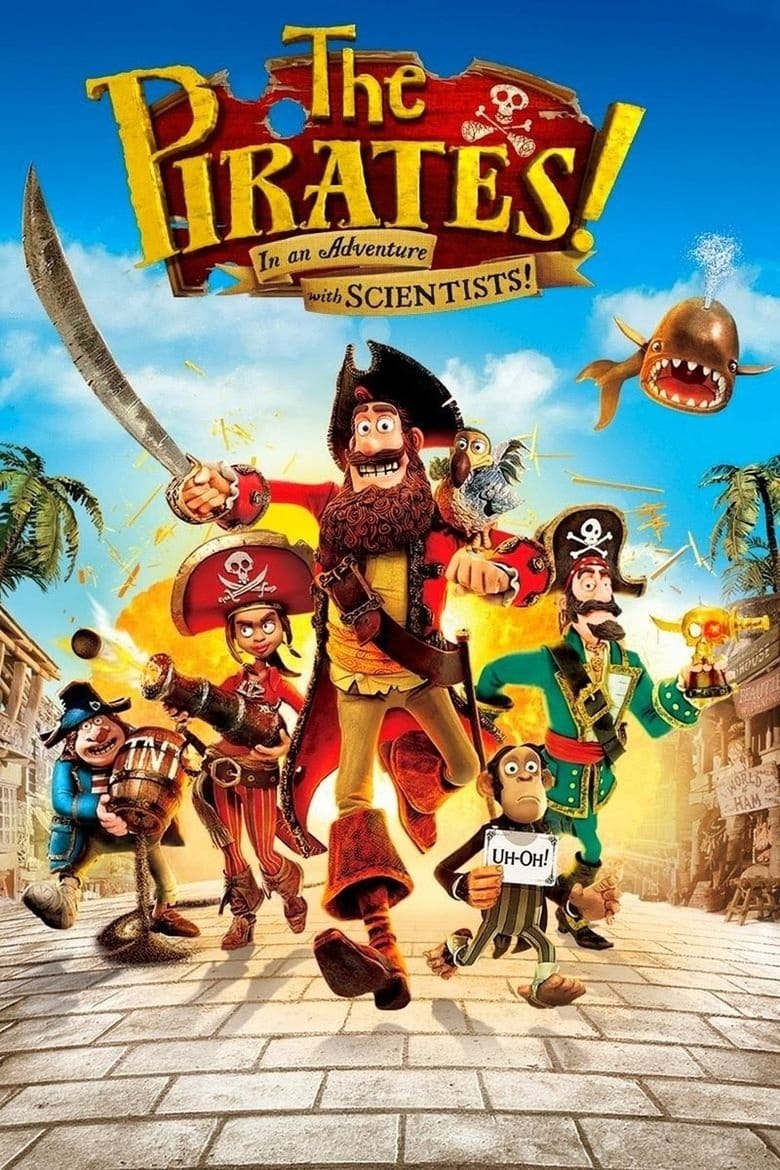 The Pirates! Band of Misfits poster