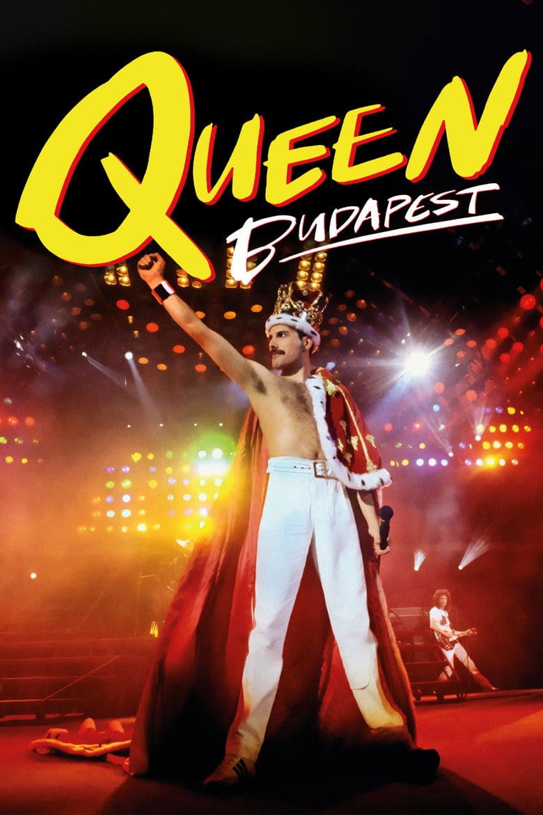 Queen Live in Budapest poster
