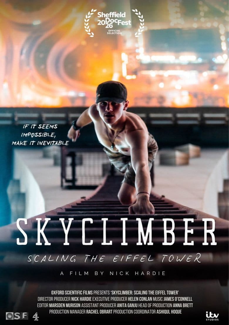 Skyclimber: Scaling the Eiffel Tower poster