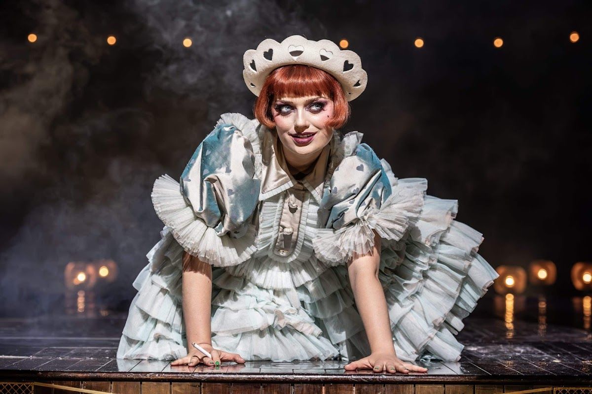 Cabaret stage production and set design in Londons West End