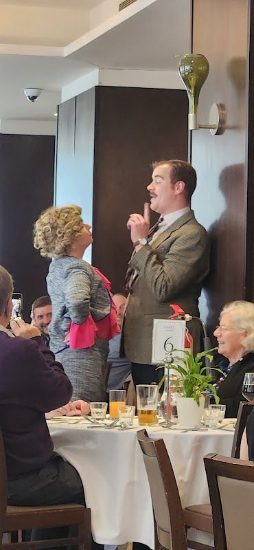 Fawlty Towers The Play cast performing live on stage at the London West End theatre