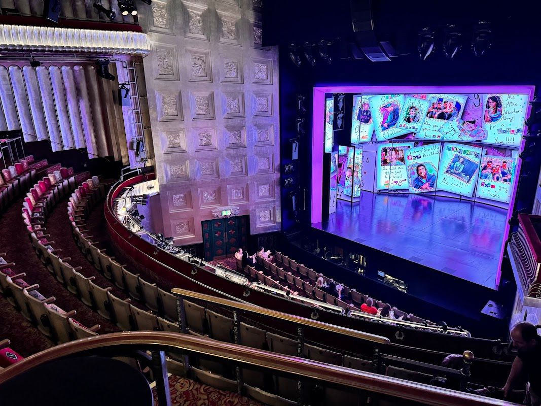 Mean Girls the Musical stage production and set design in Londons West End