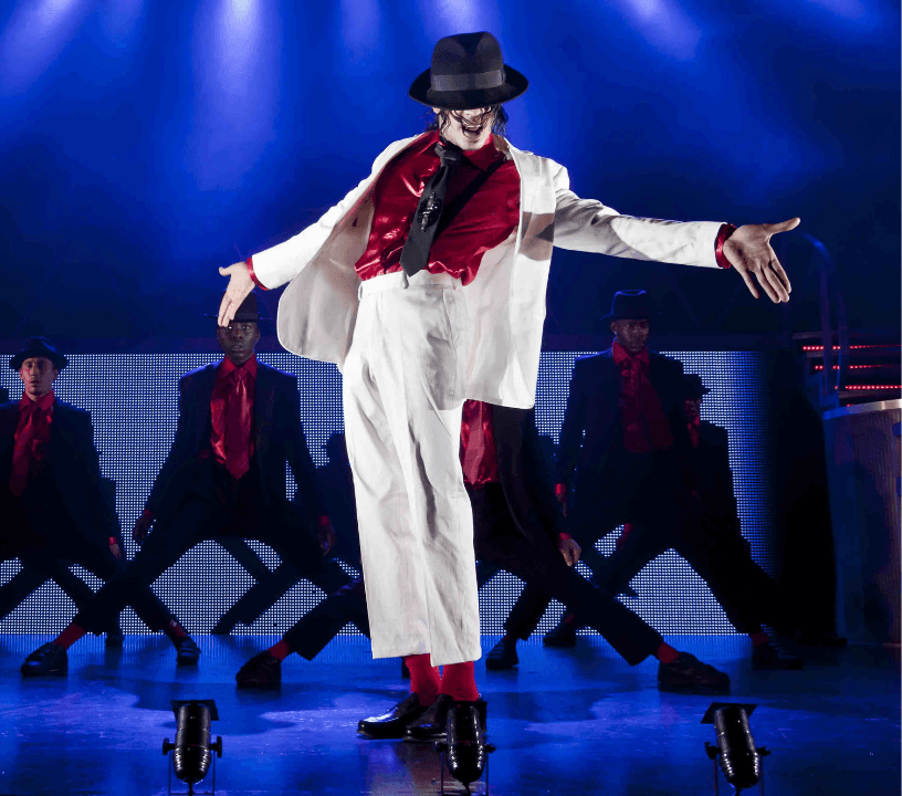 Behind the scenes look at MJ The Musical production design and theatrical staging