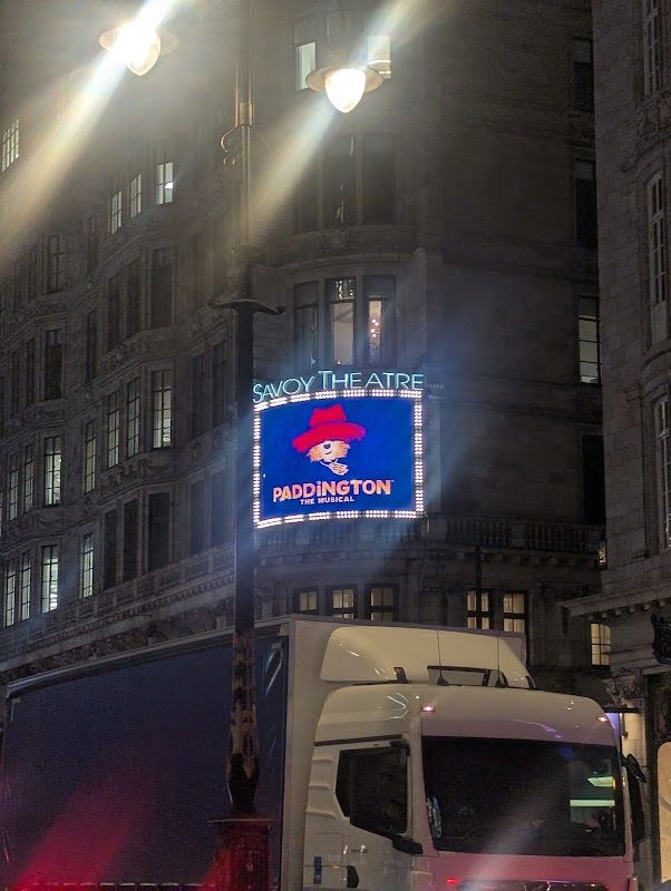 PADDINGTON The Musical scene from the West End production featuring the ensemble cast