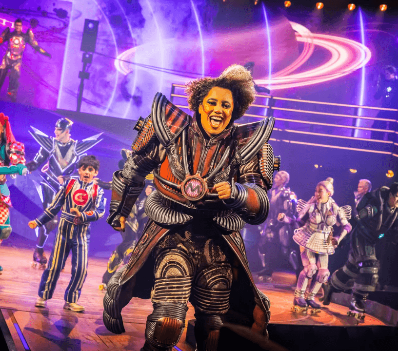 Behind the scenes look at Starlight Express production design and theatrical staging