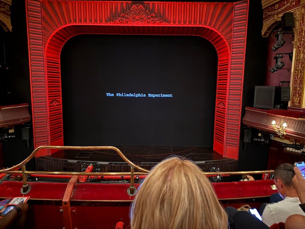 Stranger Things: The First Shadow cast performing live on stage at the London West End theatre