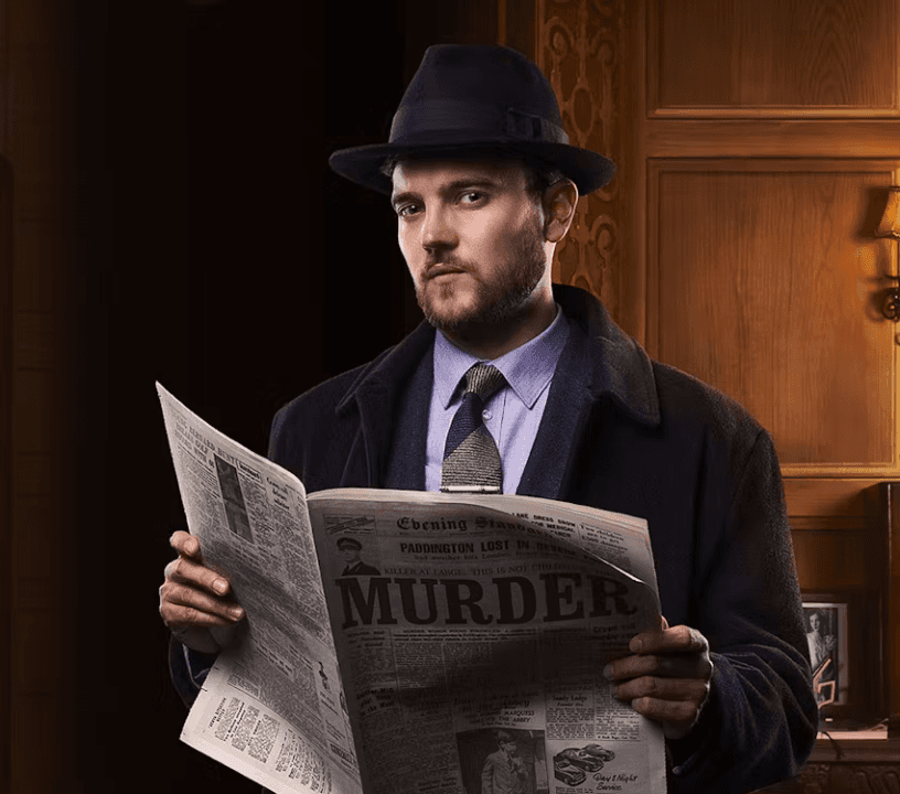 Stage set and lighting for The Mousetrap at its London West End theatre