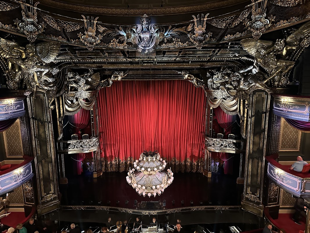 The Phantom of the Opera cast performing live on stage at the London West End theatre
