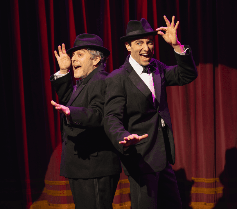 The Producers ensemble cast performing a showstopping musical number