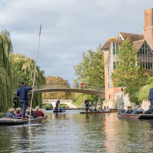 Cambridge University Punting Tour