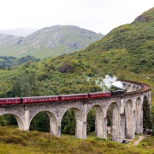 Harry Potter Train and the Scenic Highlands Tour from Inverness